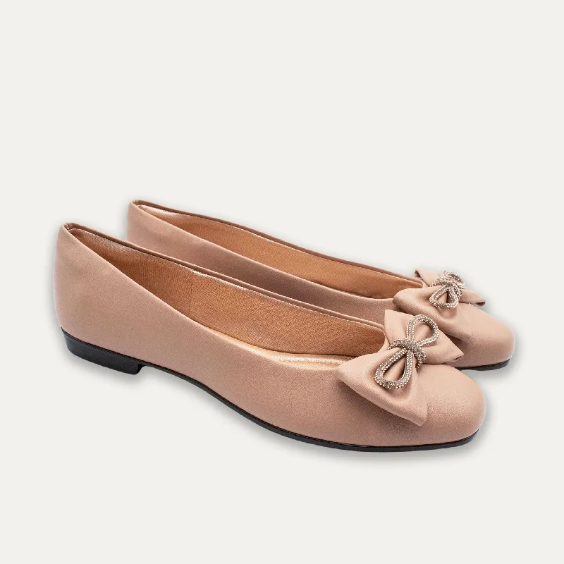 Julie Crystal Lazo Antique Ballet Flats